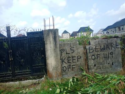 120 By 63 Fenced and Gated with a Modern Foundation for 3 Storey Duple, Heritage Estate, Festac, Amuwo Odofin, Lagos, Residential Land for Sale