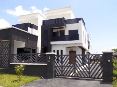 Tastefully Finished Smart Home 5 Bedroom Detached Duplex +bq+cinema, Inside Royal Garden Estate, Ajah, Lagos, Detached Duplex for Sale