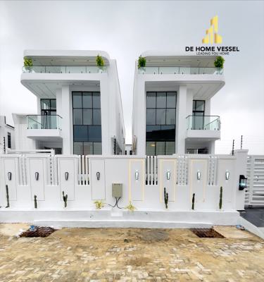 Remarkably Built Luxury 5 Bed Smart Home with Swimming Pool and Bq, 2nd Toll Gate, Lekki, Lagos, Detached Duplex for Sale