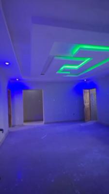 Decent 3 Bedroom Up Flat All Room Ensuite with Guest Toilet , Tilled, Soluyi, Gbagada, Lagos, Flat / Apartment for Rent