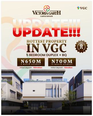 Experience Royal Living Made Affordable with Our Flexible Payment Opti, Vgc, Lekki, Lagos, Detached Duplex for Sale
