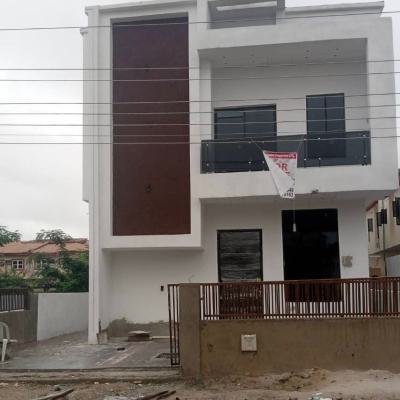 a Beautiful 4 Bedroom Semi Detached Duplex with Bq, Sangotedo, Ajah, Lagos, Detached Duplex for Sale
