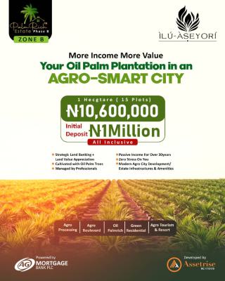 Agro Smart City -own One Hectare, Get One Free Residential Plot, Ewekoro, Ogun, Mixed-use Land for Sale