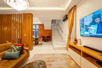 Luxury 4 Bedroom, Parkview, Ikoyi, Lagos, House Short Let