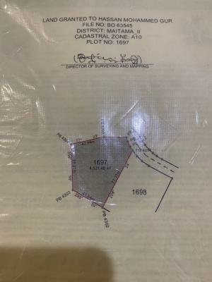 Plot of Land, Maitama 2, Maitama District, Abuja, Residential Land for Sale