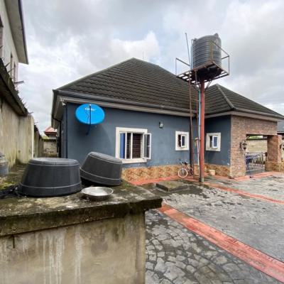 3 Bedroom Bungalow with 2 Rooms Bq and a Security House, Egbelu Off Eliopranwo, Ada George Port Harcourt, Port Harcourt, Rivers, Detached Bungalow for Sale
