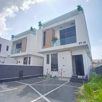 Exquisitely Built 5 Bedroom Detached Duplex with Swimming Pool, Chevron Toll Gate, Orchid  Road, Lekki, Lagos, Detached Duplex for Sale