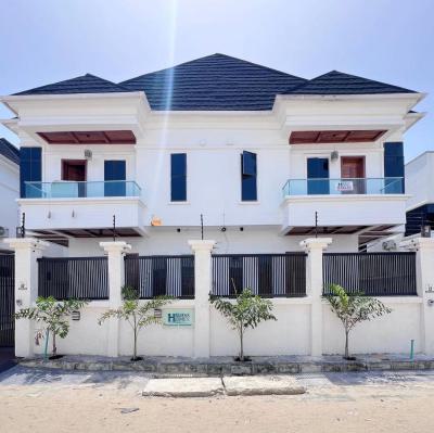 Newly Built 4 Bedroom Semi Detached Duplex with Bq, Ikota, Lekki, Lagos, Semi-detached Duplex for Sale