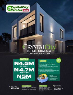 Crystal City Estate Ubakala, Aba Abia, Aba, Abia, Land for Sale