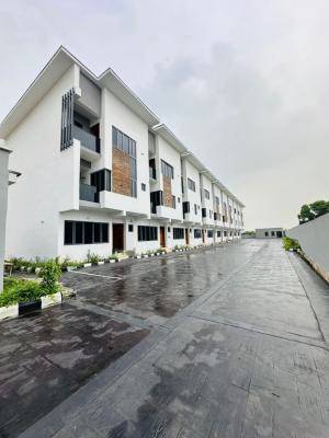 Neatly Built 4 Bedroom Terrace Duplex with Bq, Swimming Pool and Gym, Lekki Phase 1, Lekki, Lagos, Terraced Duplex for Rent