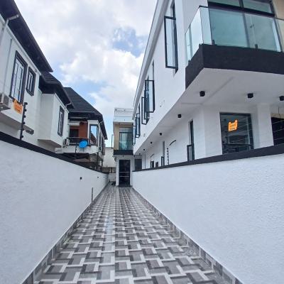 Spacious 4 Bedroom Semi-detached Duplex with Ample Parking, Chevron Toll Gate, Orchid Road, Lekki, Lagos, Semi-detached Duplex for Sale