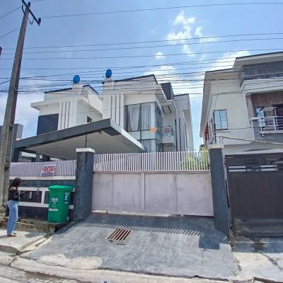 Furnished 5 Bedroom Detached Duplex with Swimming Pool, Bq, Chevron Toll Gate, Orchid Road, Lekki, Lagos, Detached Duplex for Sale