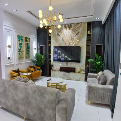 Furnished 4 Bedroom Terrace Duplex with Bq, Chevron Toll Gate, Orchid Road, Lekki, Lagos, Terraced Duplex for Sale