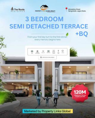 This Property Offer Access to Major Road, Shopping, School, Semi Detached Duplex Is Behind Shop Rite, Sangotedo, Ajah, Lagos, Semi-detached Duplex for Sale