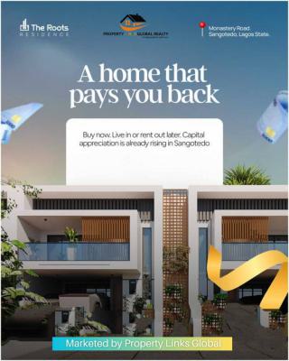 The Interior of The Duplex Is Beautifully Designed with High-quality, Roots Residence This Modern and Spacious Home Is Perfect for Families, Sangotedo, Ajah, Lagos, Terraced Duplex for Sale