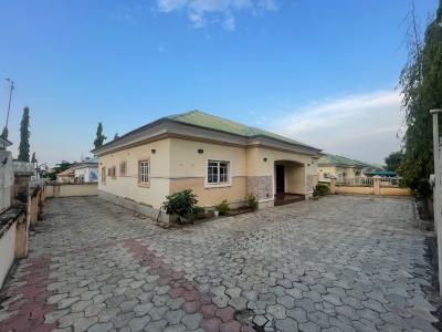 Well Finished Three Bedroom Bungalow with a Room Bq, Clobek Crown Estate After Trade Mall, Lugbe District, Abuja, Detached Bungalow for Rent