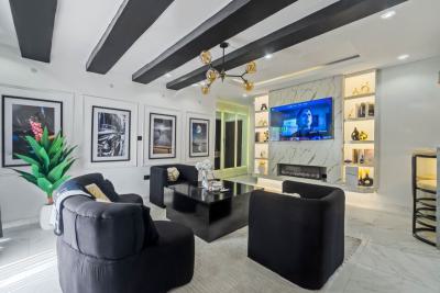 Noir & Blanc   *a Spacious Luxury 1 Bedroom with Ps5, 2 Balconies &, Freedom Way, Lekki Phase 1, Lekki, Lagos, Detached Duplex Short Let