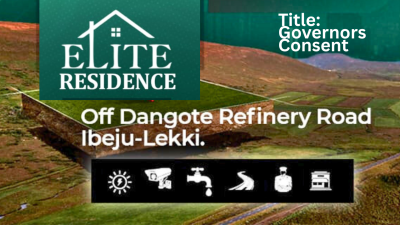 Elite Residence Land Accessible From 2 Major Roads, Off The Dangote  Refinery Road, Ibeju Lekki, Lagos, Mixed-use Land for Sale