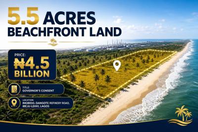 Prime 5.5 Acres Beachfront Land
