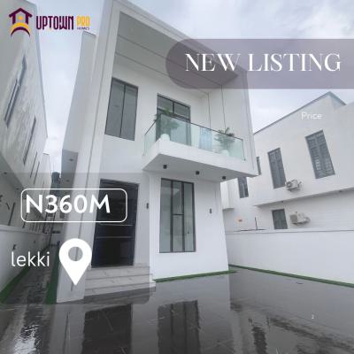 Neatly Built 5bedroom Fully Detached  Duplex with Bq, Lekki, Lagos, Detached Duplex for Sale