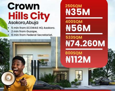 Mixed Use Land, Crown Hill City, Asokoro District, Abuja, Mixed-use Land for Sale