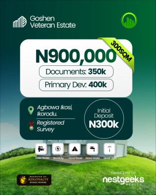 Fine Plot of Land with Cofo, Agbowa,ikosi, Ikorodu, Agbowa, Ikorodu, Lagos, Mixed-use Land for Sale