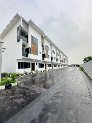 Neatly Built 4 Bedroom Terrace Duplex with Bq, Swimming Pool and Gym, Lekki Phase 1, Lekki, Lagos, Terraced Duplex for Rent