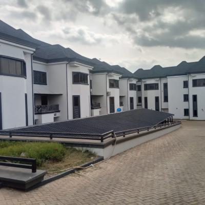 Contemporary 5 Bedroom Spacious Terrace Duplex,bq,pool,cctv,, Serene Vicinity,on a Good Access Road, Guzape District, Abuja, Terraced Duplex for Sale
