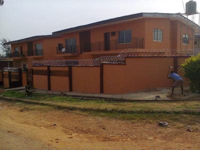 Two Twin 4 Bedroom (en Suite) Semi-detached Duplex with 2 Bedroom Bq, Block 15, Owode Estate, Apata, Ibadan, Oyo, Semi-detached Duplex for Sale