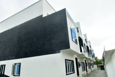 Just Listed Spacious 4bedroom Terrace with a Room Bq, in a Secured Estate at Sangotedo, Sangotedo, Ajah, Lagos, Terraced Duplex for Sale