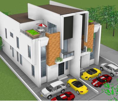 Luxury 4 Bedroom Duplex with Ba, Urban Prime View Estate, Lekki, Lagos, Semi-detached Duplex for Sale