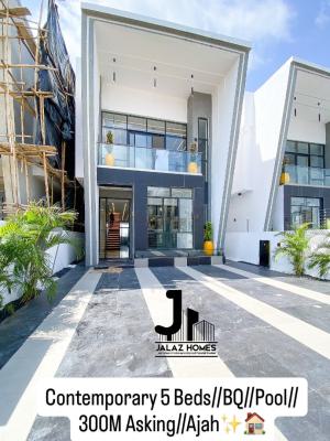 Contemporary 5 Bedroom Detached Duplex, Ajah, Lagos, House for Sale