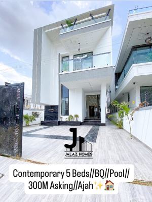 Contemporary 5 Bedroom Detached Duplex, Ajah, Lagos, House for Sale