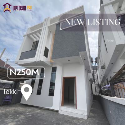 Neatly Built 4bedroom Semi Detached  Duplex with Bq, Lekki, Lagos, Detached Duplex for Sale