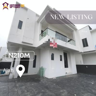 Neatly Built 5bedroom Fully Detached  Duplex with Bq, Ajah, Lagos, Detached Duplex for Sale