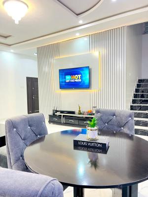 4 Bedroom Unfurnished Fully-detached Duplex with Bq., Ikota, Lekki, Lagos, Detached Duplex for Sale