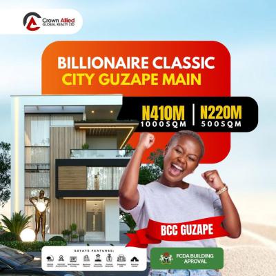 Premium Buildable Estate Plot, Behind Hmedix Guzape, Guzape District, Abuja, Residential Land for Sale