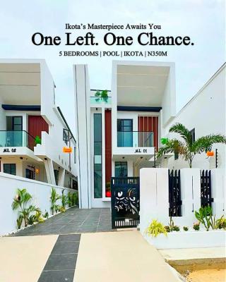 Newly Built 5 Bedroom Fully Detached Duplex, Ikota, Lekki, Lagos, Detached Duplex for Sale