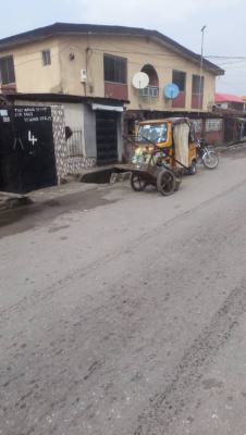 Road in a Nice and Serene Area  3 Bedroom of 4 Flat  Good for Hotel, C, Abule Ijesha, Yaba, Lagos, Block of Flats for Sale