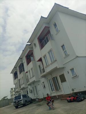 Unfurnished 4 Bedroom Terrace Duplex, an Estate Close to The Expressway, Igbo Efon, Lekki, Lagos, Terraced Duplex for Rent