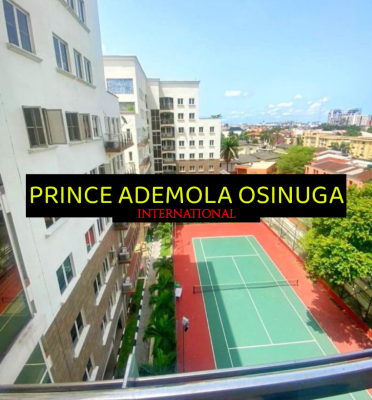 Prince Ademola 24hrs Deal! Premium 3 Bedroom Apartment+bq+pool+tennis, Old Ikoyi, Ikoyi, Lagos, Flat / Apartment for Rent