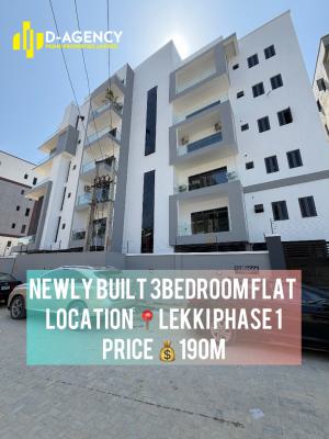 Newly Built 3bedroom Flat with Pool, Freedom Way, Lekki Phase 1, Lekki, Lagos, Block of Flats for Sale