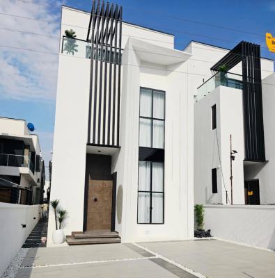 Modern 5 Bedroom Detached Duplex with Swimming Pool and Bq, Chevron, Lekki, Lagos, Detached Duplex for Sale
