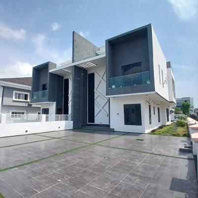 Luxury 5 Bedroom Semi-detached Duplex with Bq, Osapa, Lekki, Lagos, Semi-detached Duplex for Sale
