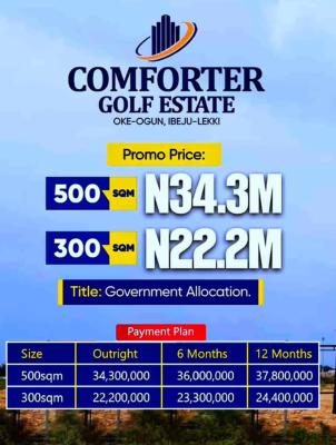 Plots of Land, Ibeju Lekki, Lagos, Land for Sale