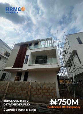 Contemporary 5-bedroom Fully Detached Duplex in Omole Phase 2, Ikeja, Omole Phase 2, Ikeja, Lagos, Detached Duplex for Sale