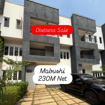 Distress 4 Bedroom Terrace Duplex, Mabushi, Abuja, Terraced Duplex for Sale