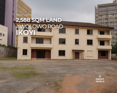 a Strategically Located 2,588sqm Land, Awolowo Road, Ikoyi, Lagos, Mixed-use Land for Rent