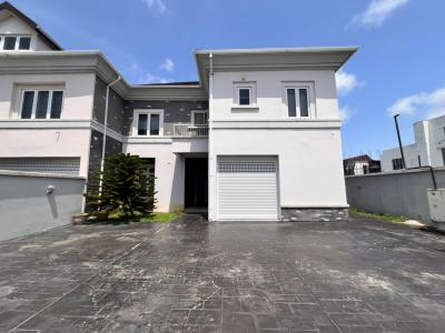 Luxury Standard Spacious 5 Bedroom Semi Detach House with Bq/ Acs/ Gen, Pinnock Beach Est, Osapa, Lekki, Lagos, Semi-detached Duplex for Rent