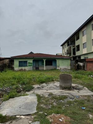 Demolishable House on a Full Plot of Land, Good for Residential Or Commercial, Ijesha, Lagos, Block of Flats for Sale